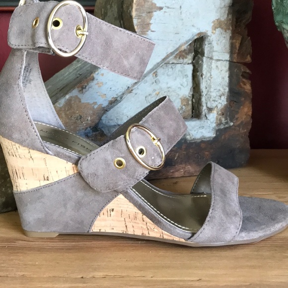 Marc Fisher Shoes - NIB MARC FISHER Wedge Sandals